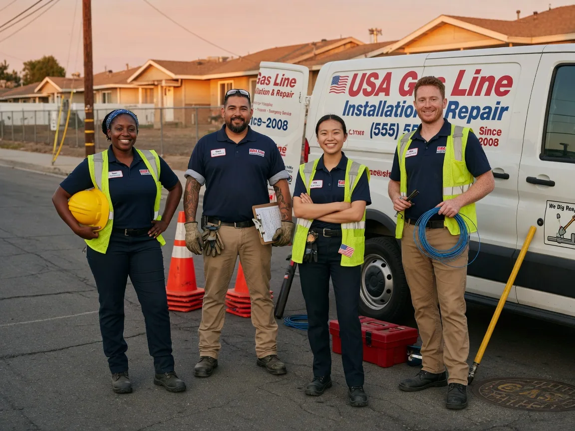 Gas Line Installation company in Johnsonville, IL